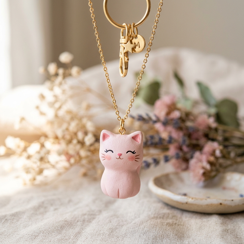 Clay Keychain